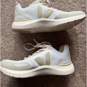 VEJA IMPALA MESH LOW-TOP SNEAKERS; WHITE; Size: 8 (worn 2x)